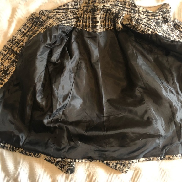 Cabi Corporate Blazer Tweed Black White Style# 630 - Picture 10 of 10